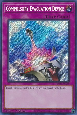 Image of Compulsory Evacuation Device [RA01-EN069] Secret Rare