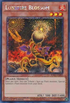 Image of Lonefire Blossom [RA01-EN002] Prismatic Secret Rare
