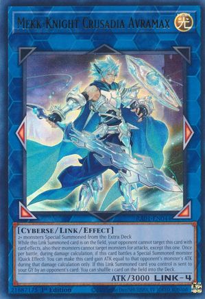 Image of Mekk-Knight Crusadia Avramax [RA01-EN044] Ultra Rare