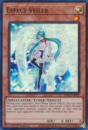 Image of Effect Veiler [RA01-EN003] Super Rare