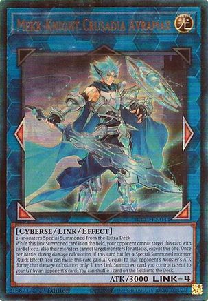 Image of Mekk-Knight Crusadia Avramax [RA01-EN044] Prismatic Ultimate Rare