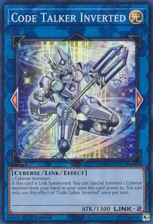 Image of Code Talker Inverted [RA01-EN045] Super Rare