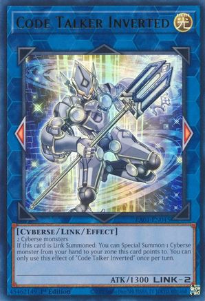 Image of Code Talker Inverted [RA01-EN045] Ultra Rare