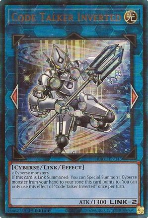 Image of Code Talker Inverted [RA01-EN045] Prismatic Ultimate Rare