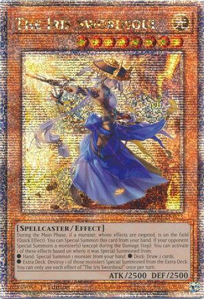 Image of The Iris Swordsoul [RA01-EN023] Quarter Century Secret Rare