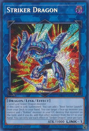 Image of Striker Dragon [RA01-EN046] Secret Rare
