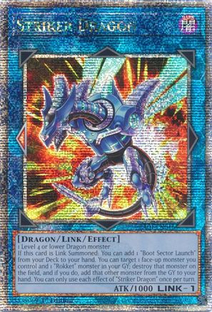 Image of Striker Dragon [RA01-EN046] Quarter Century Secret Rare