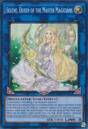 Image of Selene, Queen of the Master Magicians [RA01-EN047] Super Rare