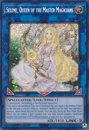 Image of Selene, Queen of the Master Magicians [RA01-EN047] Secret Rare