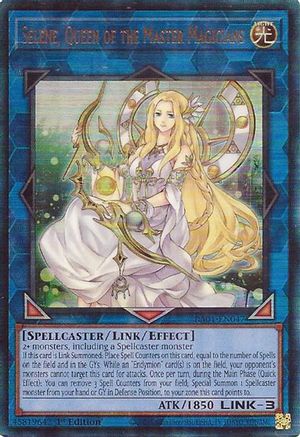 Image of Selene, Queen of the Master Magicians [RA01-EN047] Prismatic Ultimate Rare
