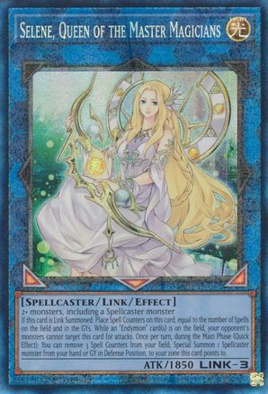 Image of Selene, Queen of the Master Magicians [RA01-EN047] Prismatic Collector's Rare