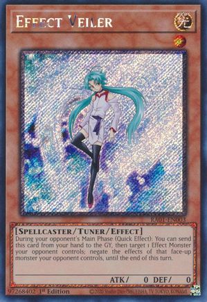 Image of Effect Veiler [RA01-EN003] Platinum Secret Rare