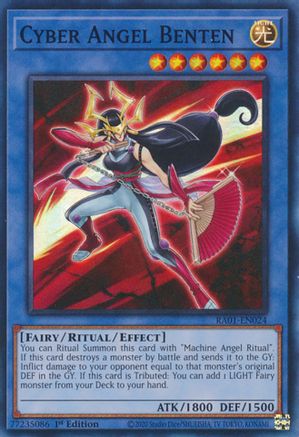 Image of Cyber Angel Benten [RA01-EN024] Super Rare