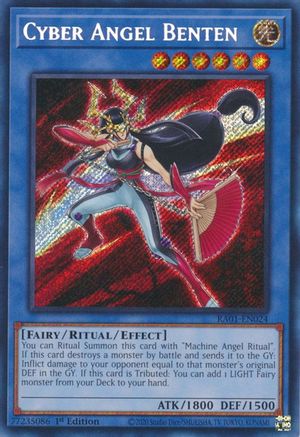 Image of Cyber Angel Benten [RA01-EN024] Secret Rare