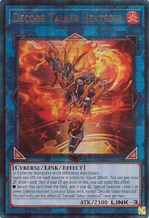 Image of Decode Talker Heatsoul [RA01-EN048] Prismatic Ultimate Rare