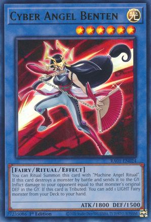 Image of Cyber Angel Benten [RA01-EN024] Ultra Rare