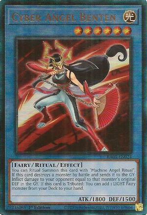 Image of Cyber Angel Benten [RA01-EN024] Prismatic Ultimate Rare