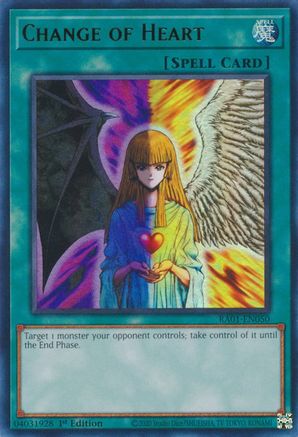 Image of Change of Heart [RA01-EN050] Ultra Rare