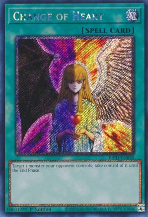 Image of Change of Heart [RA01-EN050] Platinum Secret Rare