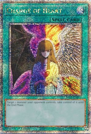 Image of Change of Heart [RA01-EN050] Quarter Century Secret Rare