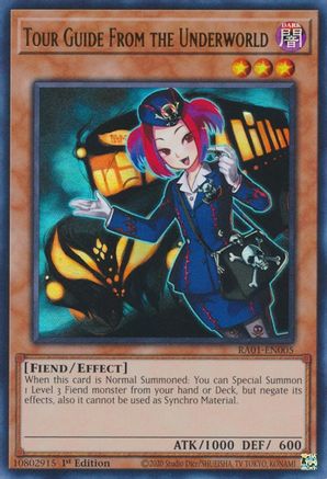 Image of Tour Guide From the Underworld [RA01-EN005] Ultra Rare