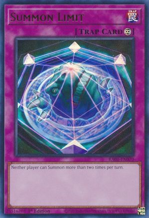 Image of Summon Limit [RA01-EN070] Ultra Rare