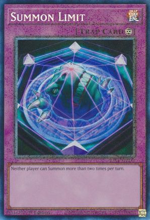 Image of Summon Limit [RA01-EN070] Prismatic Collector's Rare