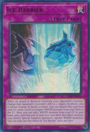 Image of Ice Barrier [RA01-EN071] Ultra Rare