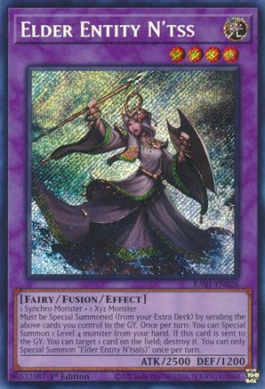 Image of Elder Entity N'tss [RA01-EN026] Secret Rare