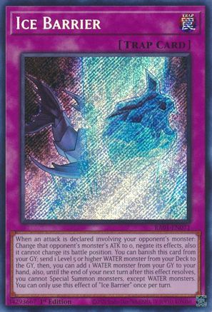 Image of Ice Barrier [RA01-EN071] Secret Rare