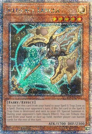 Image of Artifact Lancea [RA01-EN006] Quarter Century Secret Rare