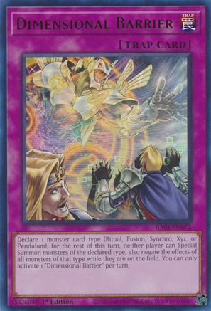 Image of Dimensional Barrier [RA01-EN072] Ultra Rare