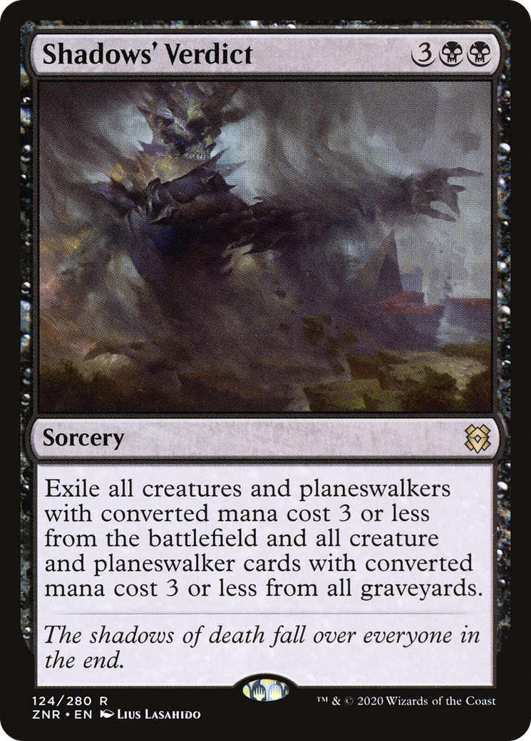 Image of Shadows' Verdict [Zendikar Rising]