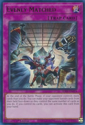 Image of Evenly Matched [RA01-EN074] Ultra Rare
