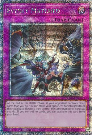 Image of Evenly Matched [RA01-EN074] Quarter Century Secret Rare