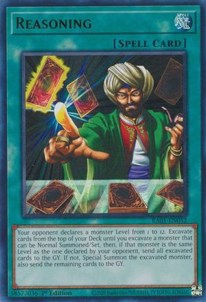 Image of Reasoning [RA01-EN052] Ultra Rare
