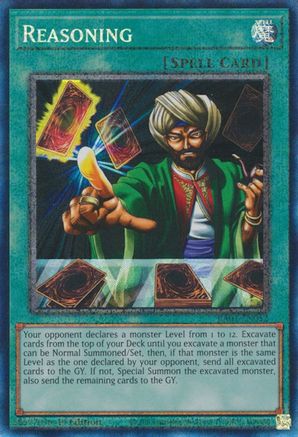 Image of Reasoning [RA01-EN052] Prismatic Collector's Rare