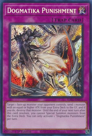Image of Dogmatika Punishment [RA01-EN076] Secret Rare