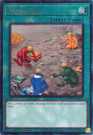 Image of Fossil Dig [RA01-EN053] Prismatic Ultimate Rare