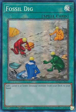Image of Fossil Dig [RA01-EN053] Prismatic Collector's Rare