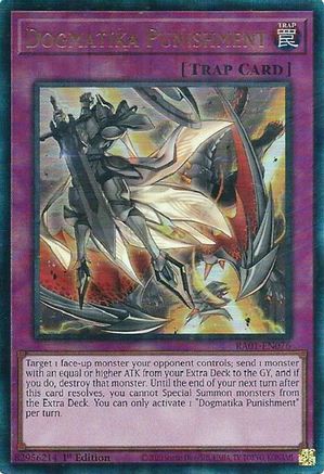 Image of Dogmatika Punishment [RA01-EN076] Prismatic Ultimate Rare