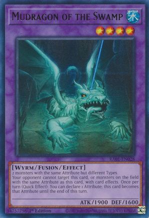 Image of Mudragon of the Swamp [RA01-EN028] Ultra Rare