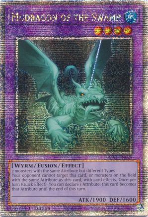 Image of Mudragon of the Swamp [RA01-EN028] Quarter Century Secret Rare