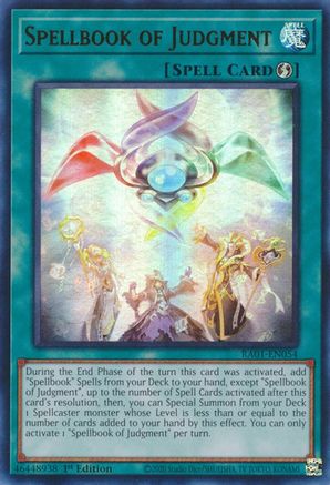 Image of Spellbook of Judgment [RA01-EN054] Ultra Rare