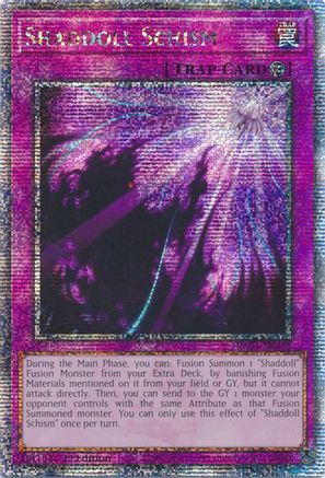 Image of Shaddoll Schism [RA01-EN077] Quarter Century Secret Rare