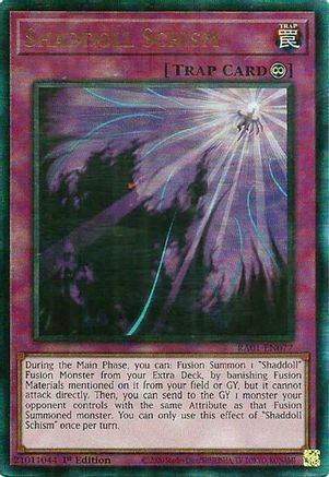 Image of Shaddoll Schism [RA01-EN077] Prismatic Ultimate Rare