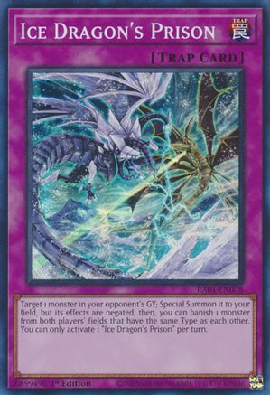 Image of Ice Dragon's Prison [RA01-EN078] Super Rare