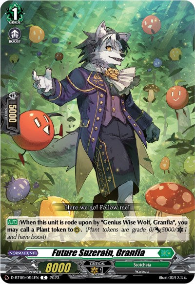 Image of Future Suzerain, Granfia (D-BT09/094EN) [Dragontree Invasion]