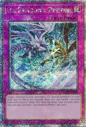 Image of Ice Dragon's Prison [RA01-EN078] Quarter Century Secret Rare