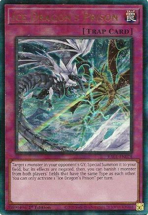 Image of Ice Dragon's Prison [RA01-EN078] Prismatic Ultimate Rare